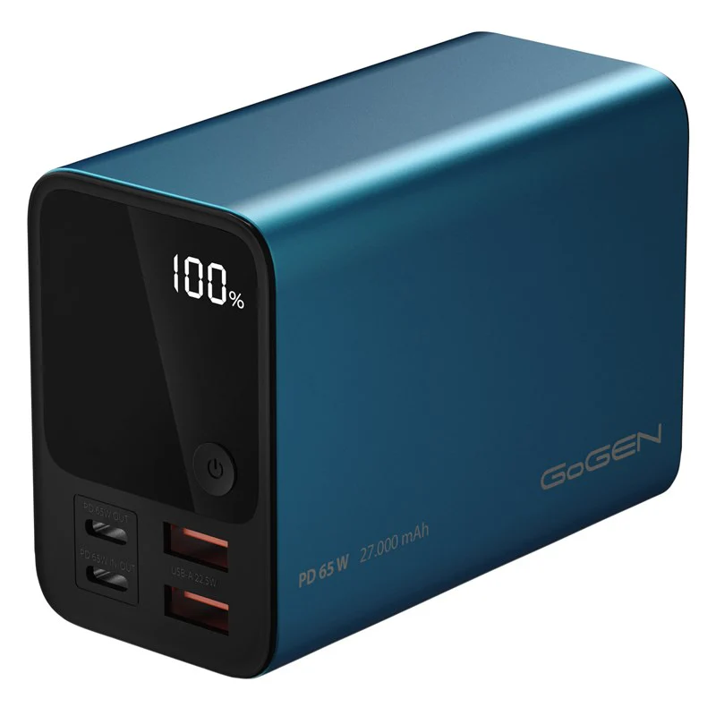 УМБ GoGEN Powerbank 27000 mAh 65W (PB270001BL)