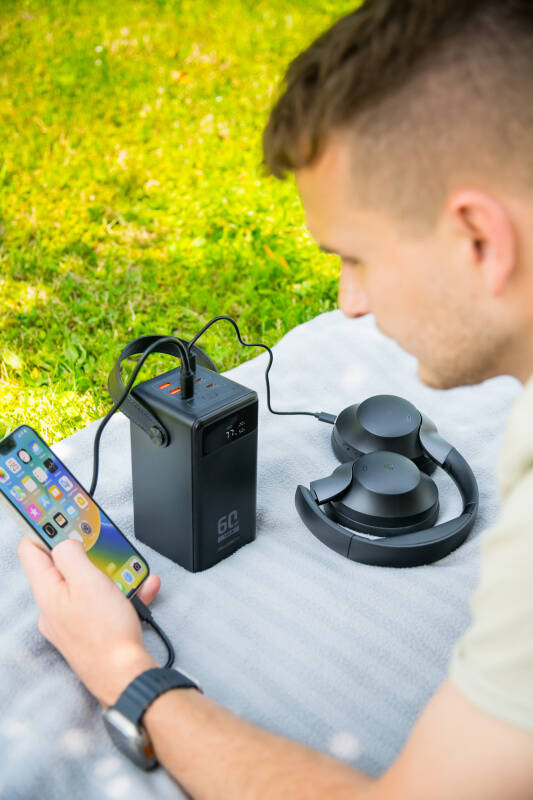 УМБ GoGEN Powerbank 60000 mAh , PD 100 W (GOGPB600002B)