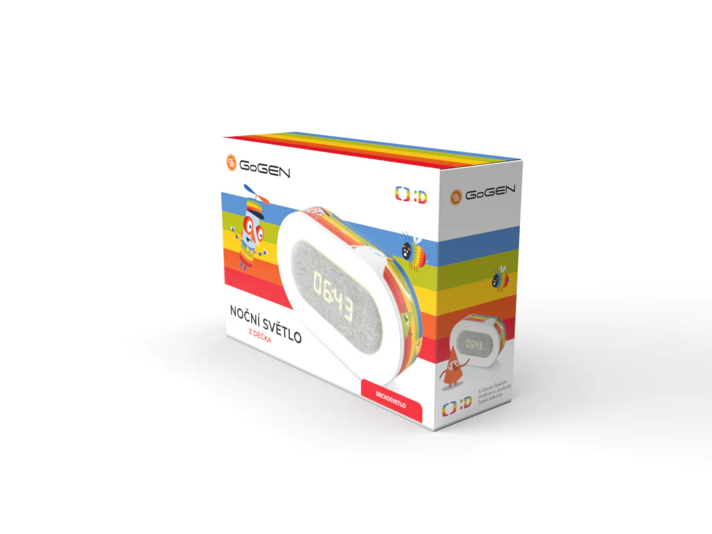 Годинник настільний GoGEN Baby Light з підсвічуванням (GOGDECKOSVETLO)