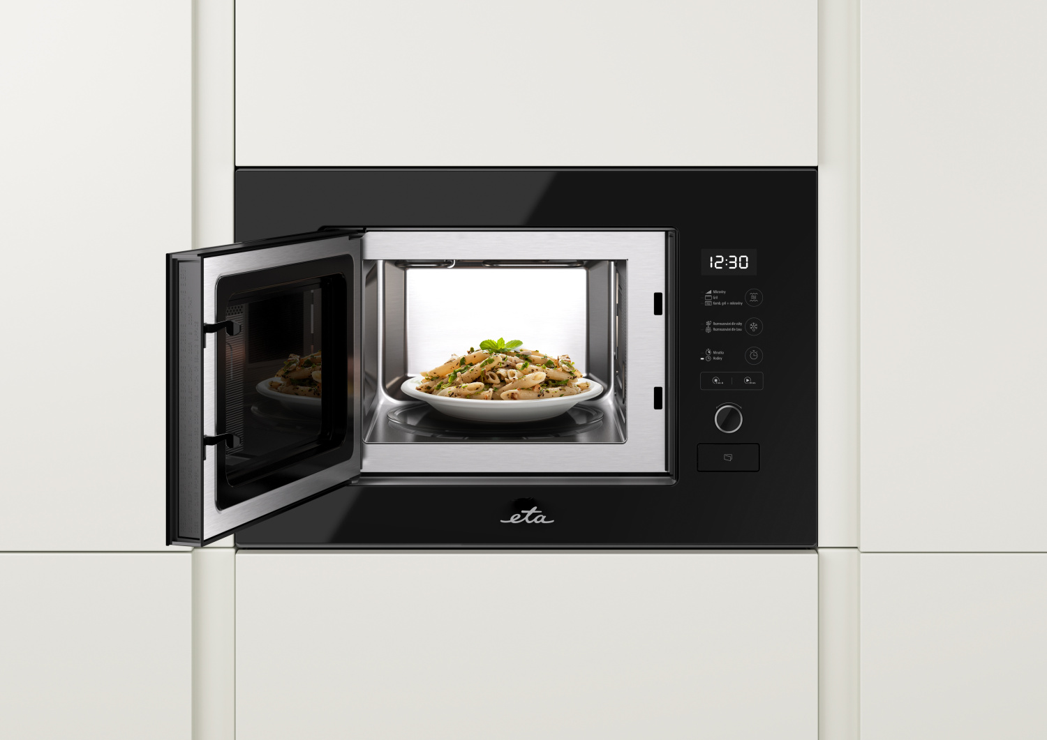 Мікрохвильова піч ETA 579990000 чорного кольору
