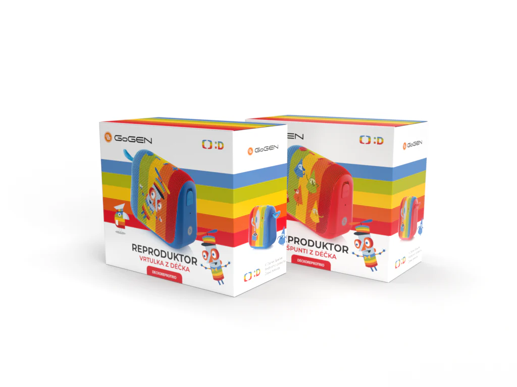 Портативная колонка GoGEN DÉČKO TRIO R (GOGDECKOREPROTRIOR)