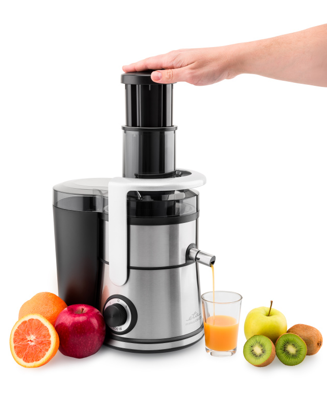 Соковижималка ETA Frugo 7032 90000 чорна/нержавіюча сталь